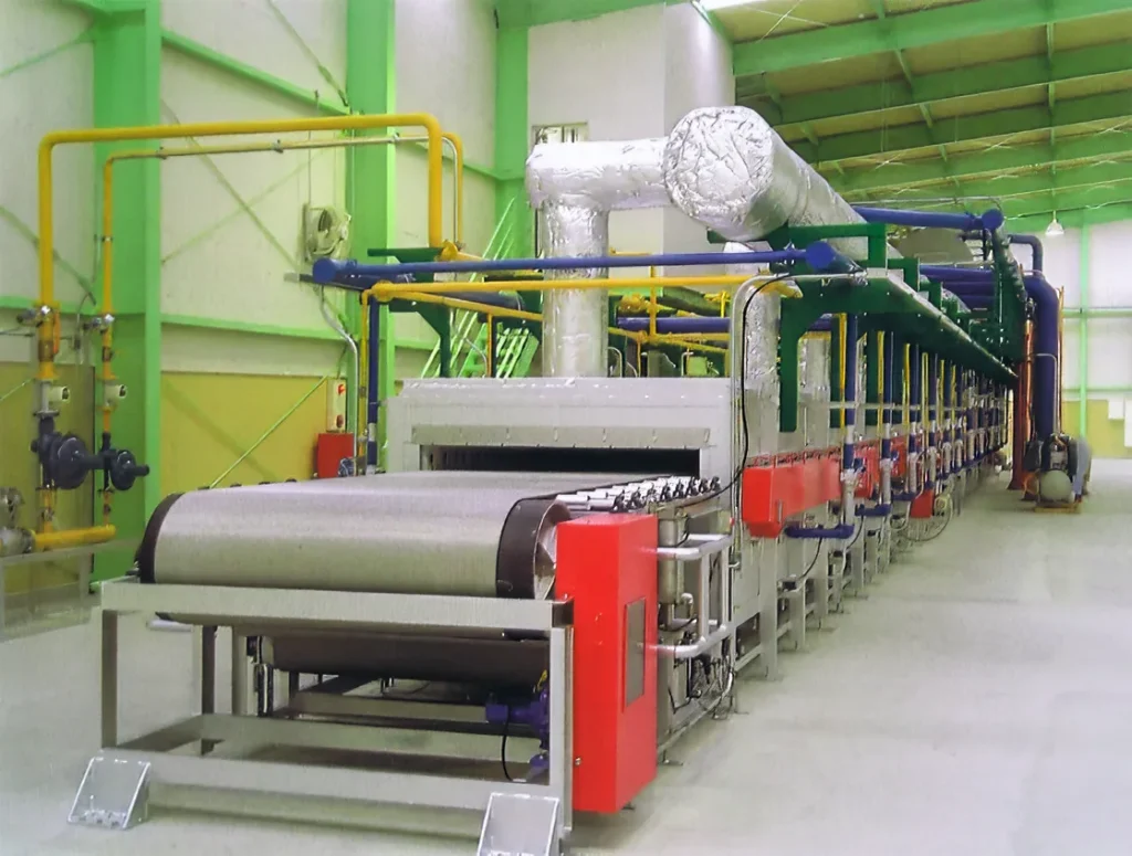 Mesh Belt Kiln